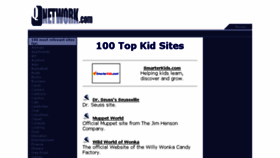 What 100topkidsites.com website looked like in 2016 (7 years ago)