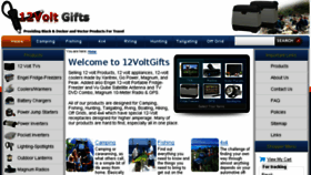 What 12voltgifts.com website looked like in 2016 (7 years ago)