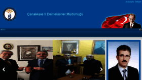 What 17dernekler.gov.tr website looked like in 2017 (8 years ago)