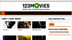 What 123moviesforfree.com website looked like in 2017 (7 years ago)