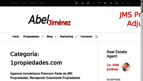 What 1propiedades.com website looked like in 2017 (7 years ago)