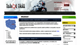 What 1shot1kill.pl website looked like in 2017 (7 years ago)