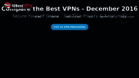 What 10bestvpns.com website looked like in 2017 (7 years ago)