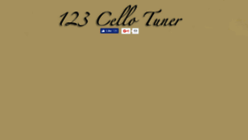 What 123cellotuner.com website looked like in 2017 (7 years ago)
