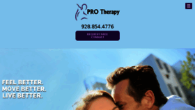 What 1protherapy.com website looked like in 2017 (6 years ago)
