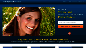 What 1sttmjdentist.com website looked like in 2017 (7 years ago)