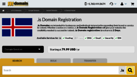 What 101domain.is website looked like in 2017 (6 years ago)