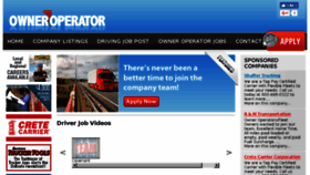 What 1owneroperator.com website looked like in 2017 (6 years ago)