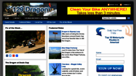 What 129dragon.com website looked like in 2017 (6 years ago)