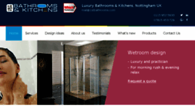 What 1stbathrooms.com website looked like in 2017 (6 years ago)