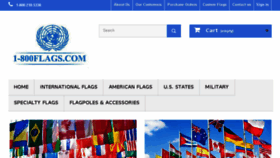 What 1-800flags.com website looked like in 2017 (6 years ago)