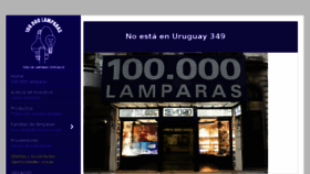 What 100000lamparas.com.ar website looked like in 2017 (6 years ago)