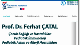 What 100yilhastanesi.com.tr website looked like in 2017 (6 years ago)