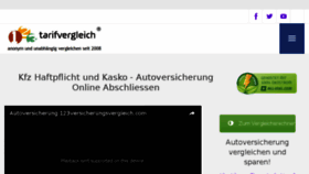 What 123versicherungsvergleich.com website looked like in 2017 (6 years ago)