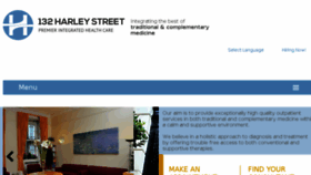 What 132harleystreet.com website looked like in 2017 (6 years ago)