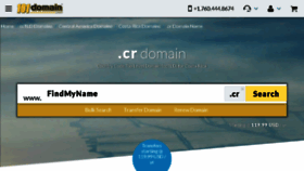 What 101domain.cr website looked like in 2017 (6 years ago)