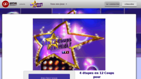 What 12coupsdemidi.fr website looked like in 2017 (6 years ago)