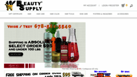 What 138beautysupply.com website looked like in 2017 (6 years ago)