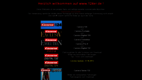 What 124er.de website looked like in 2017 (6 years ago)