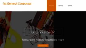 What 1stgeneralcontractor.co website looked like in 2017 (6 years ago)