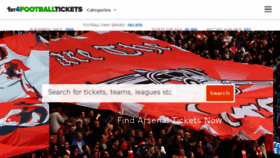 What 1st4footballtickets.com website looked like in 2017 (6 years ago)