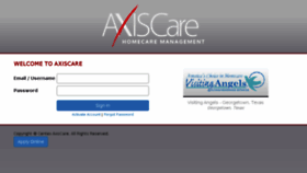 What 149.axiscare.com website looked like in 2017 (6 years ago)
