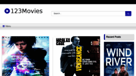 What 123movies.blue website looked like in 2017 (6 years ago)