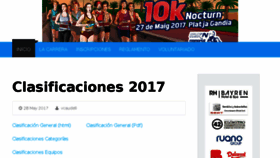 What 10kgandia.com website looked like in 2017 (6 years ago)