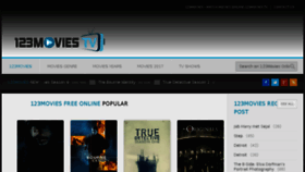 What 123moviestv.co website looked like in 2017 (6 years ago)
