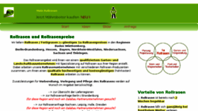 What 1a-rollrasen.de website looked like in 2017 (7 years ago)