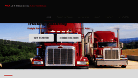 What 1sttruckingfactoring.com website looked like in 2017 (6 years ago)