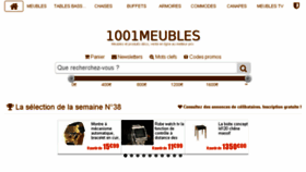 What 1001meubles.com website looked like in 2017 (6 years ago)