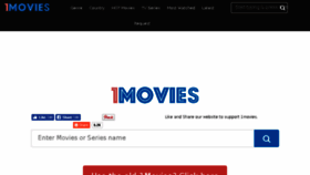 What 1movies.tv website looked like in 2017 (6 years ago)