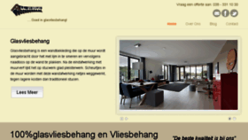 What 100glasvliesbehang.nl website looked like in 2017 (6 years ago)