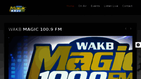 What 1009magic.com website looked like in 2017 (6 years ago)