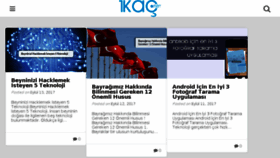 What 1kac.net website looked like in 2017 (6 years ago)