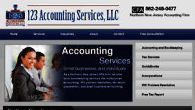 What 123accountingservices.net website looked like in 2017 (6 years ago)