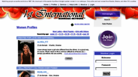 What 1st-international.com website looked like in 2017 (6 years ago)