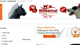 What 1000karm.pl website looked like in 2017 (6 years ago)