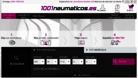 What 1001neumaticos.es website looked like in 2017 (6 years ago)