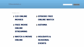 What 123movieshub.co website looked like in 2017 (6 years ago)