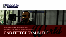 What 12labourscrossfit.com website looked like in 2018 (6 years ago)