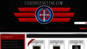 What 123constantine.com website looked like in 2018 (7 years ago)