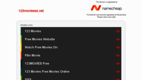 What 123moviesss.net website looked like in 2018 (6 years ago)