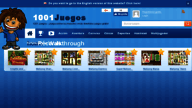 What 1001juegos.com.co website looked like in 2018 (6 years ago)