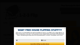 What 123flip.com website looked like in 2018 (6 years ago)