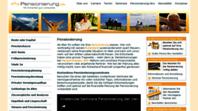 What 123-pensionierung.ch website looked like in 2018 (6 years ago)