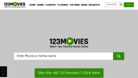 What 123moviesfull.me website looked like in 2018 (6 years ago)