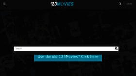 What 123moviestv.me website looked like in 2018 (6 years ago)