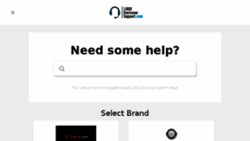 What 1800customersupport.com website looked like in 2018 (6 years ago)